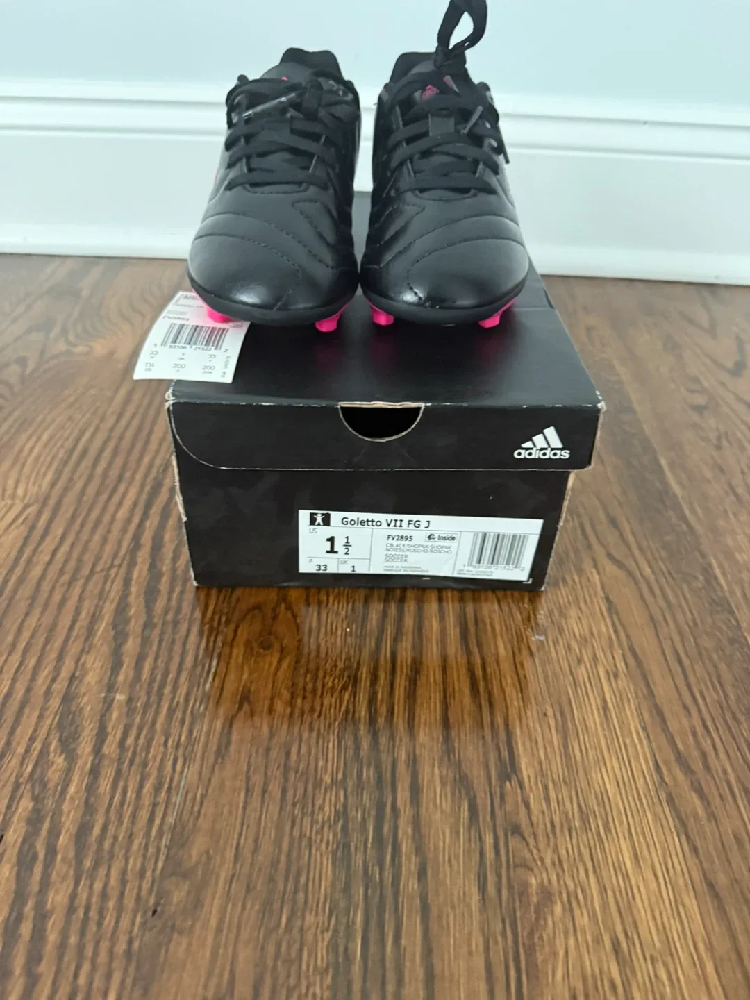 Adidas Goletto VII FG J Soccer Cleats - Size 1.5 image indicator(2)