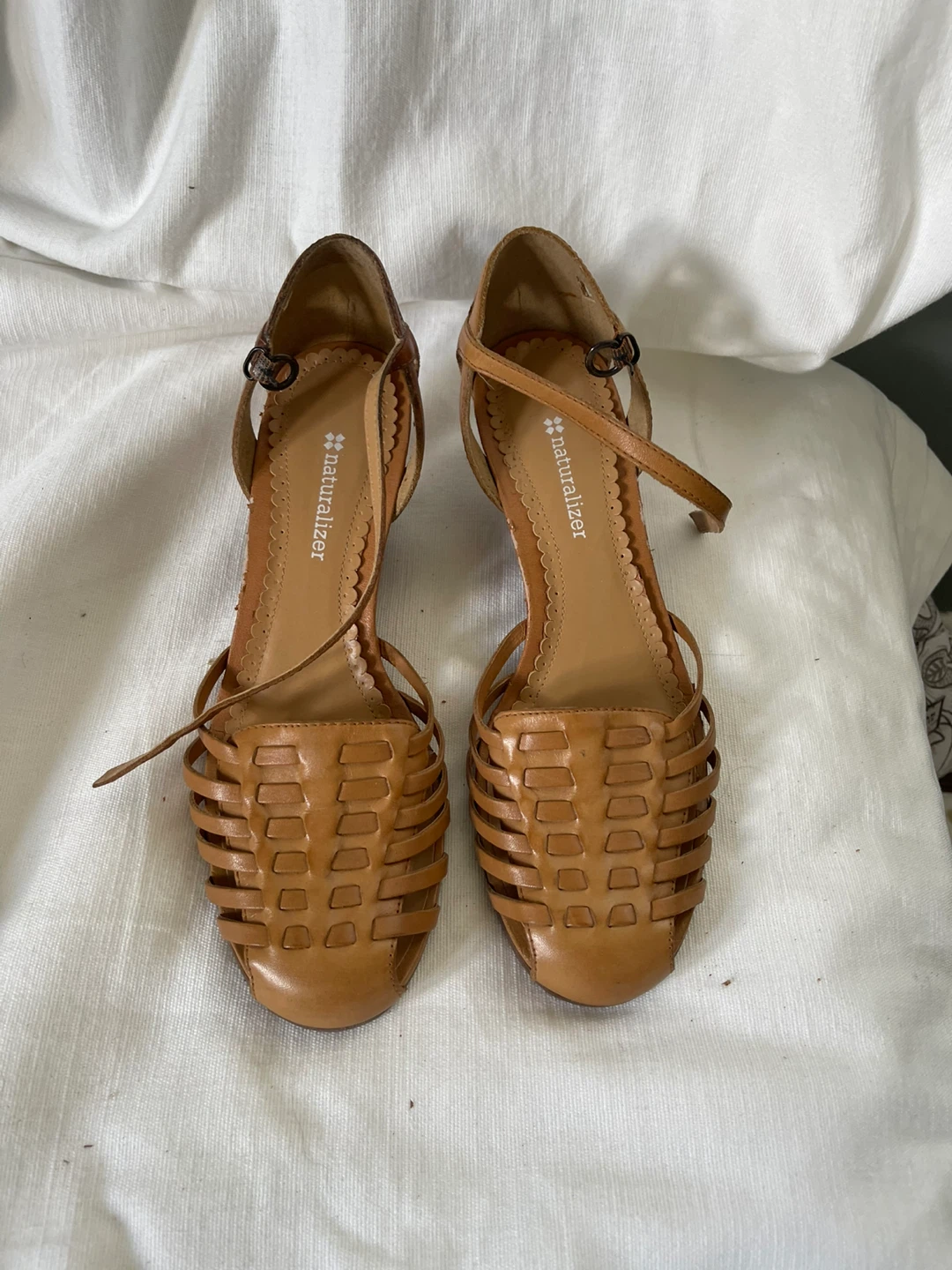 Naturalizer Woven Leather Sandals 7.5M