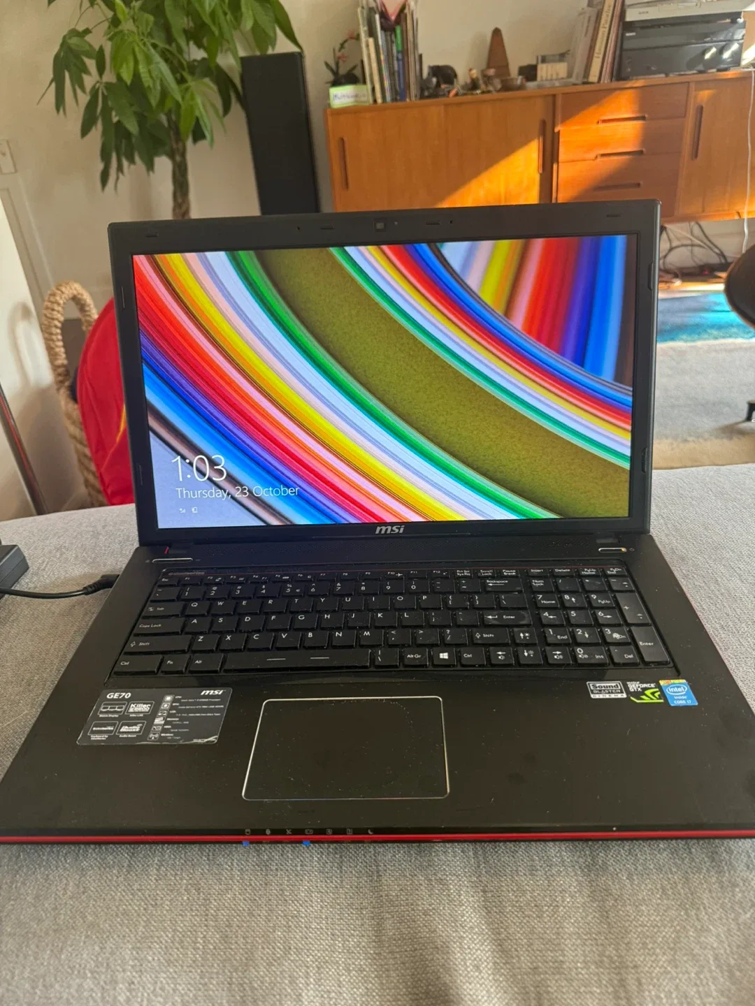 MSI GE70 Laptop - Brand New Charger - Battery Good image indicator(2)