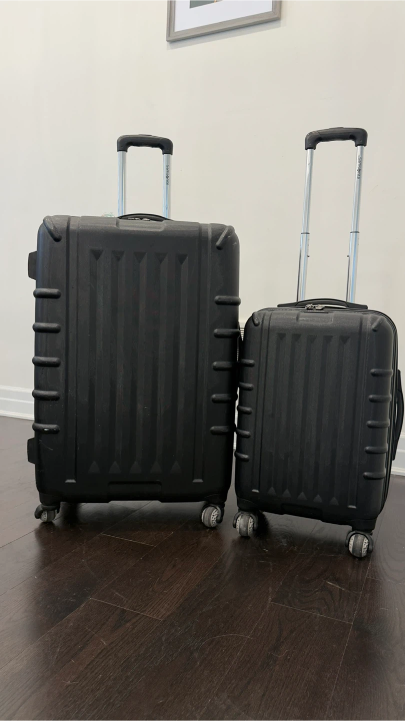 Samsonite Black Hard Shell Suitcases - photo 2
