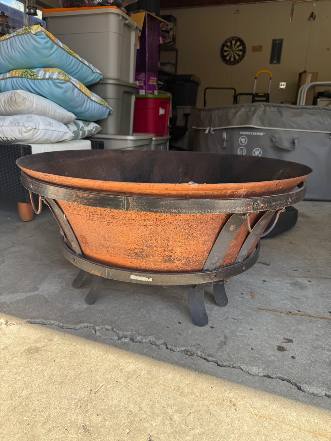 Hampton Bay 38 in. Fire Pit