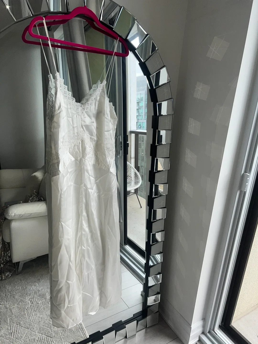 White Lingerie Dress