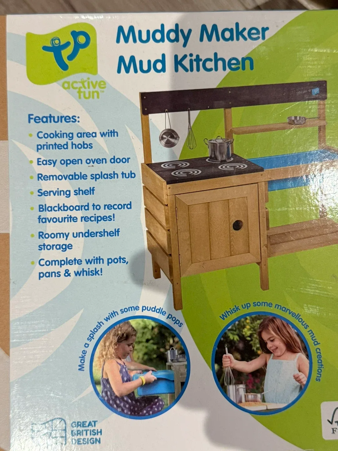 Active Fun Muddy Maker Mud Kitchen - New in Box! image indicator(2)