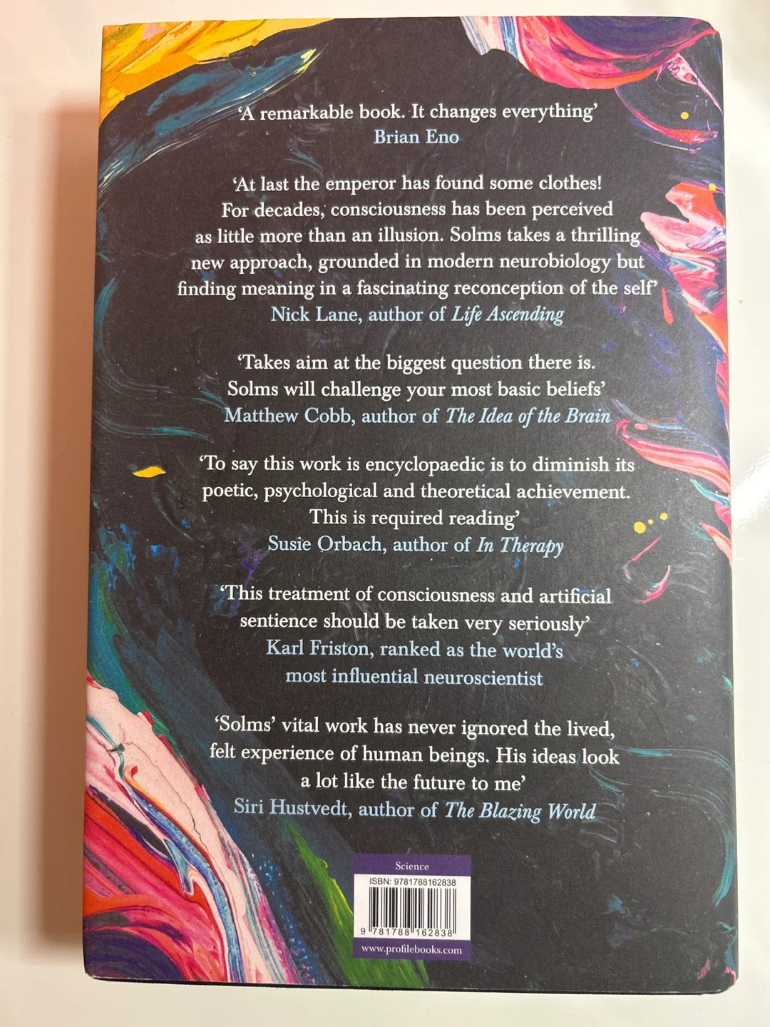 The Hidden Spring by Mark Solms *hardcover image indicator(2)