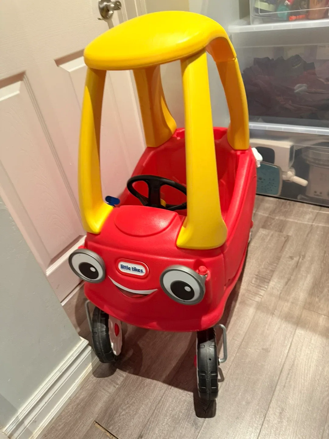 Little Tikes Cozy Coupe Car - Red & Yellow thumbnail