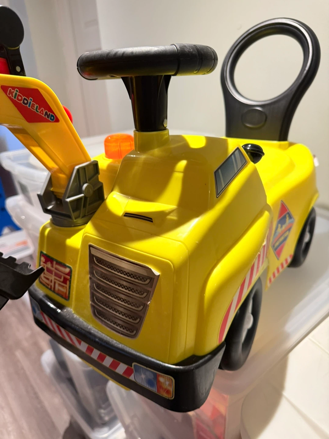 Kiddieland Construction Ride-On Excavator - photo 4
