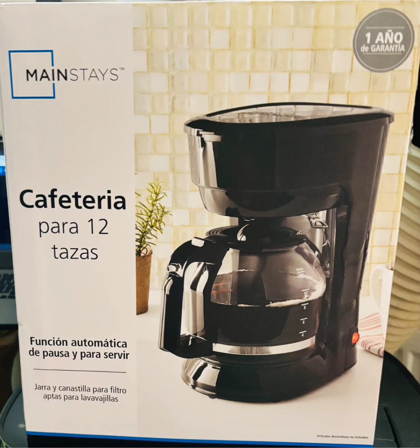 Mainstays 12-Cup Coffee Maker thumbnail