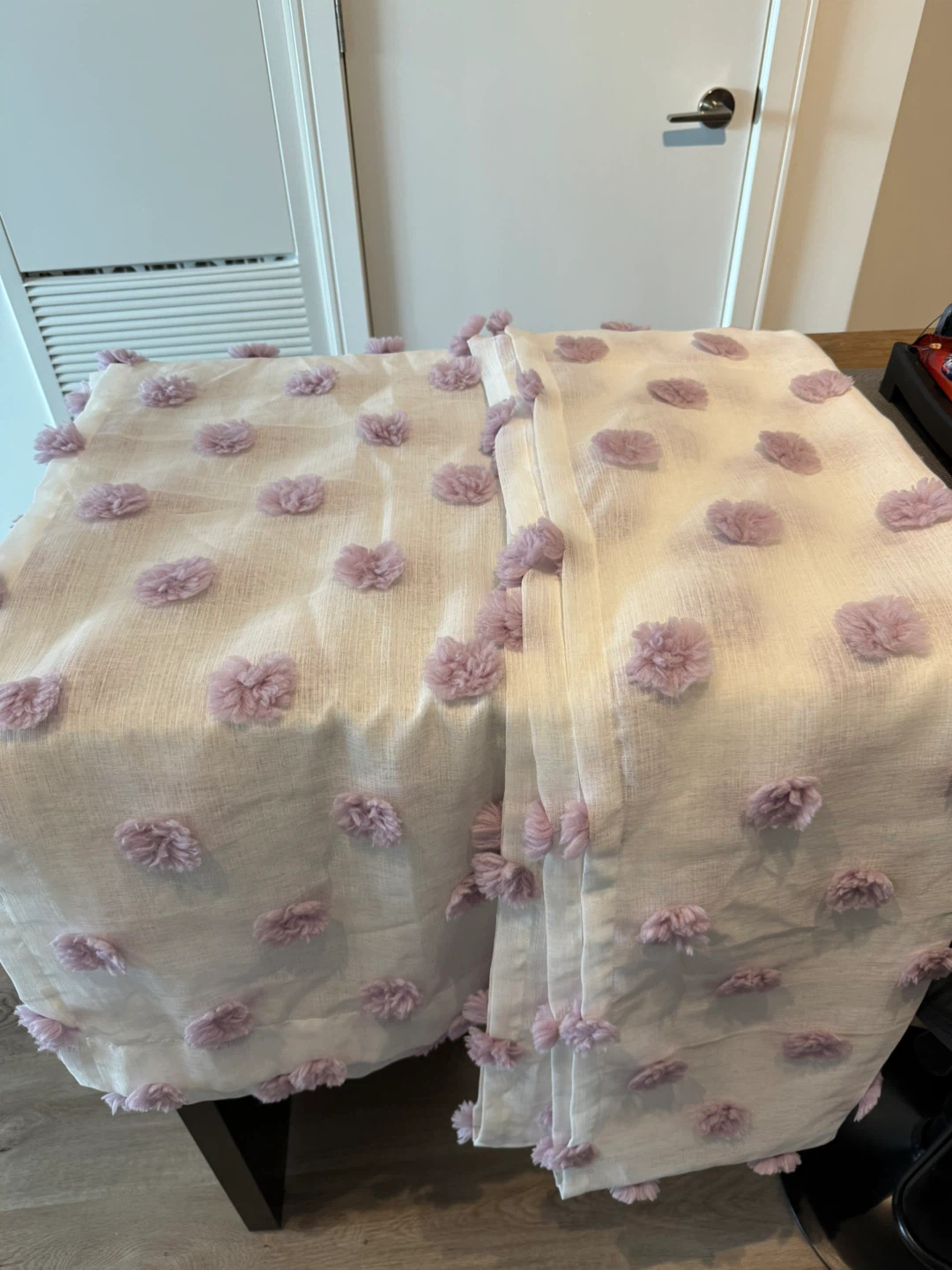 Pom Pom Curtain Panels - Set of 2