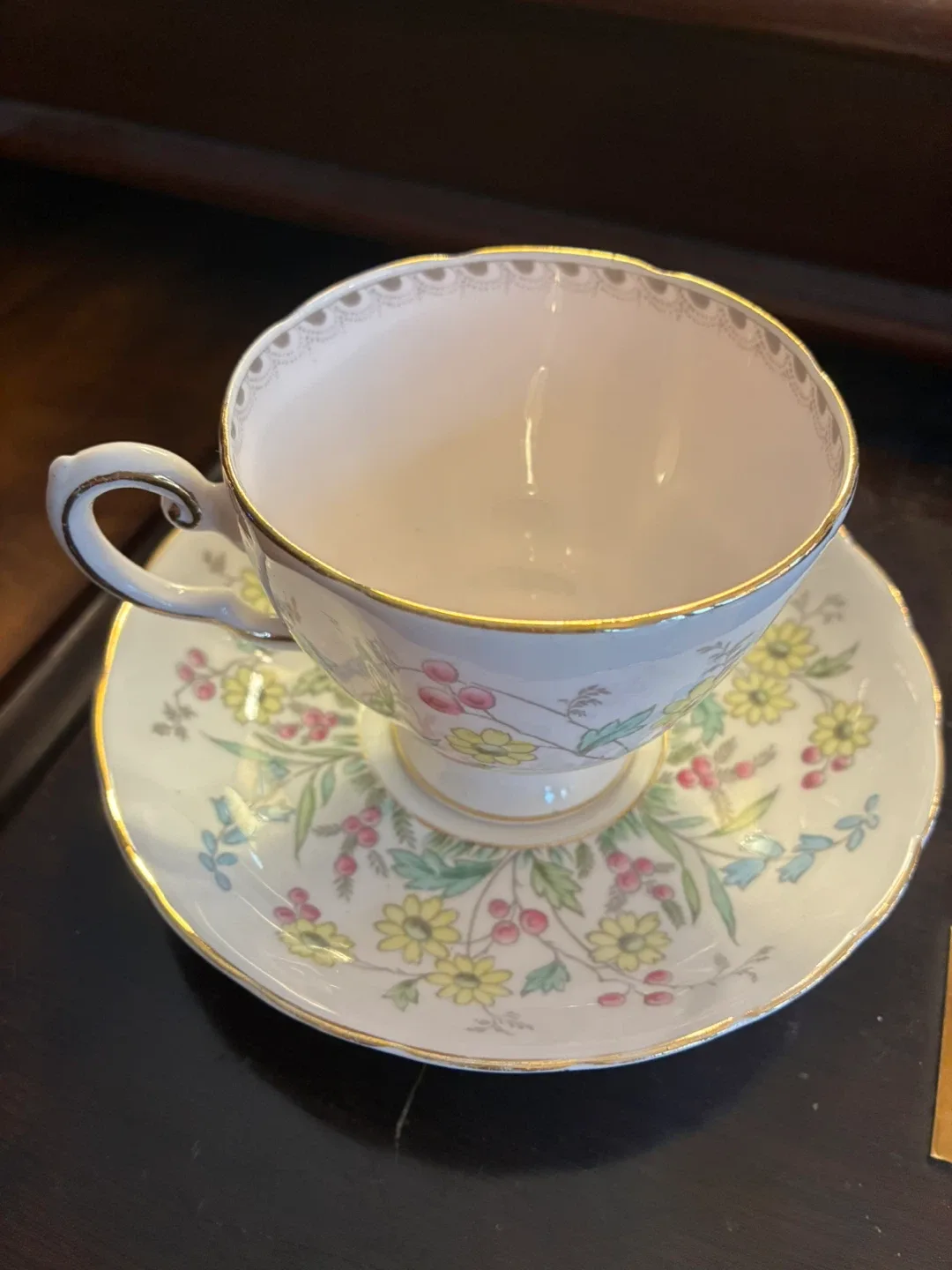 Tuscan Fine Bone China Cup and Saucer