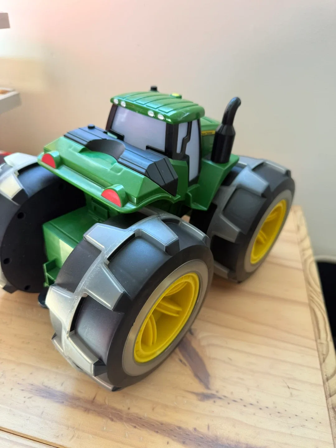 John Deere Monster Treads Tractor Toy thumbnail
