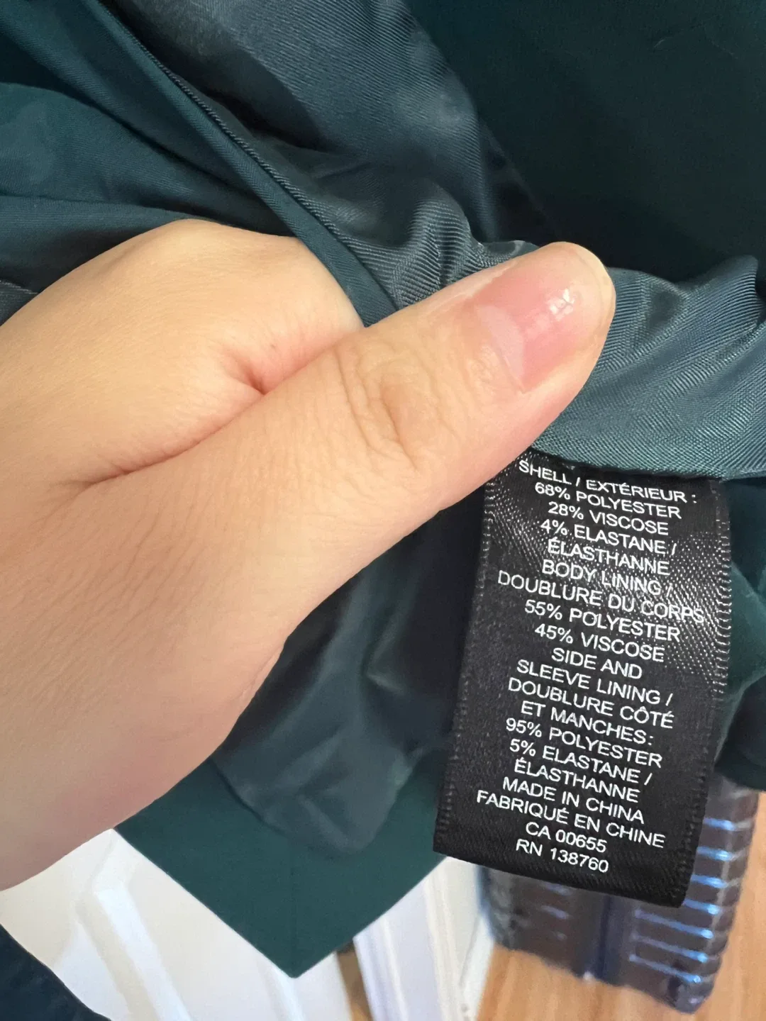 NEW RW&CO. Green Suit - Size 2 (Jacket) & 4 (Pants) image indicator(5)