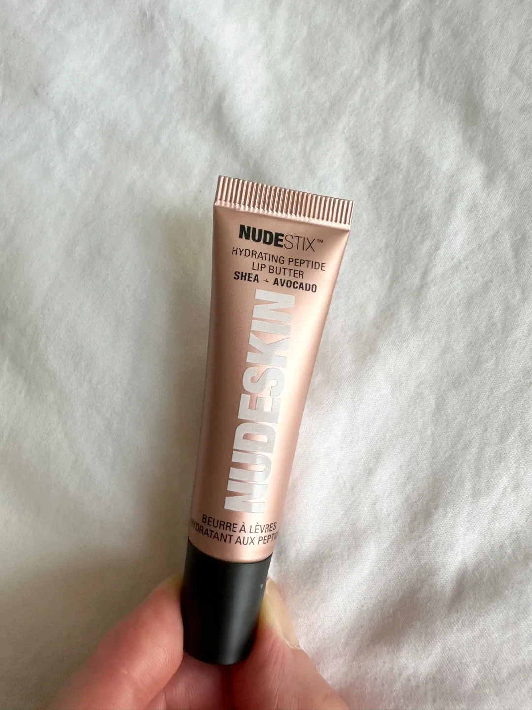 New Nudestix Hydrating Peptide Lip Butter - Vanilla Sprinkle image indicator(4)