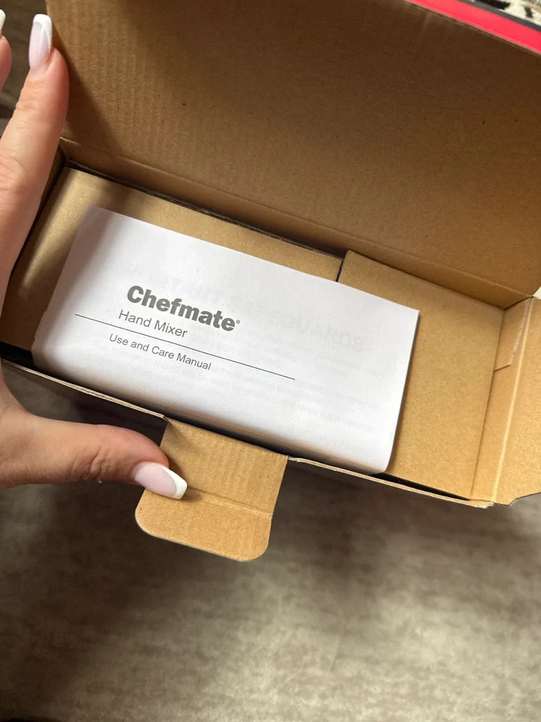 Chefmate 5-Speed Electric Hand Mixer - Brand New! image indicator(3)