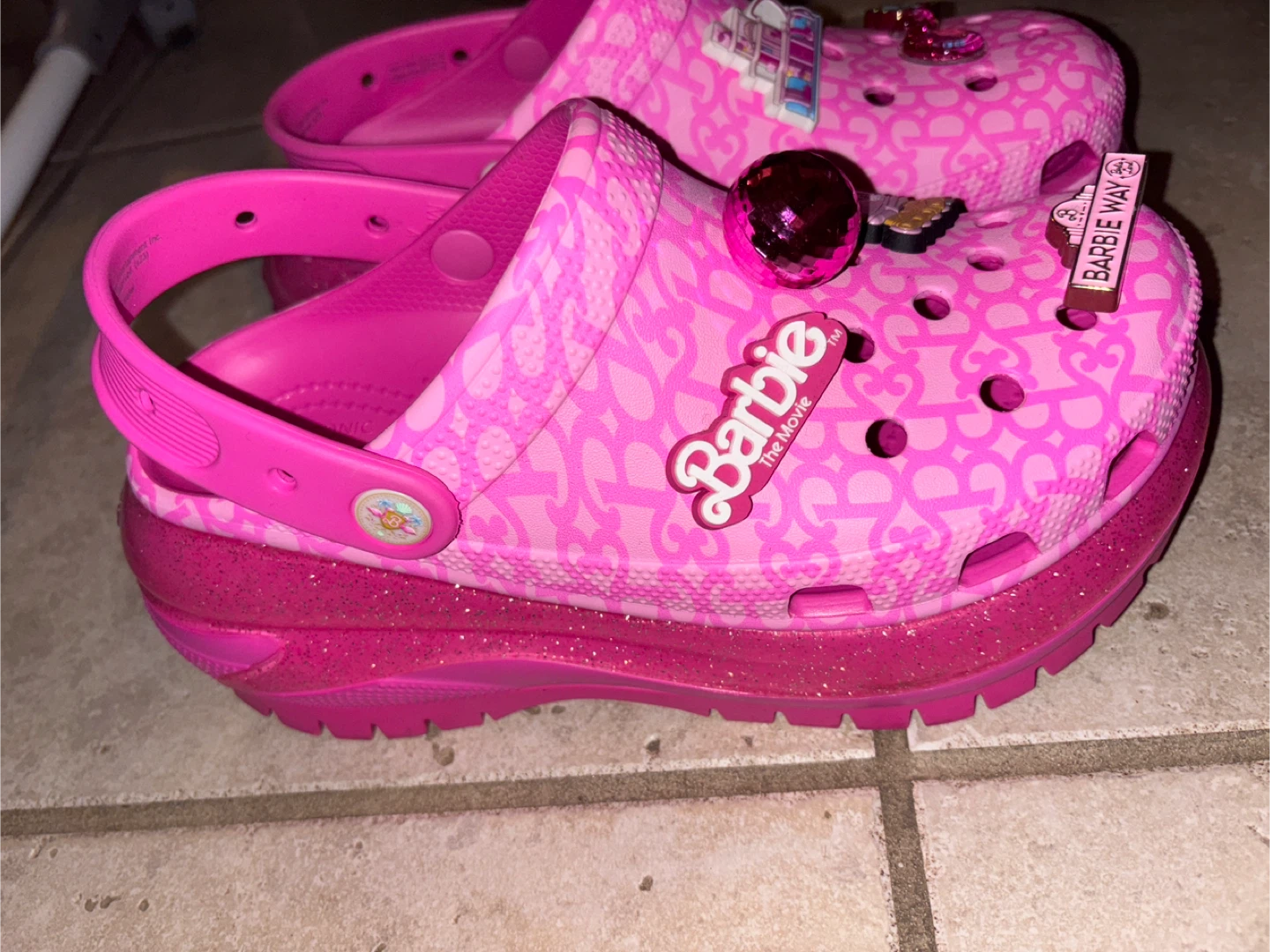 Barbie The Movie Crocs, Pink, Size 8 - photo 2