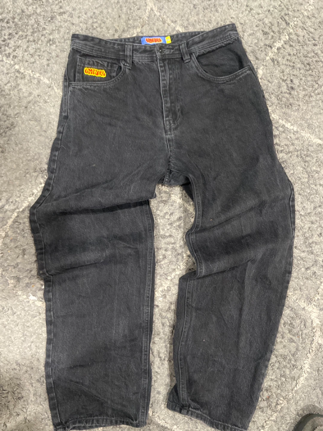 Gimpuro Black Denim Jeans - Size 32 - photo 2