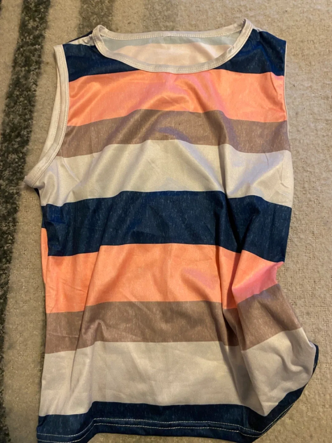 Striped Tank Top - Size Small image indicator(2)