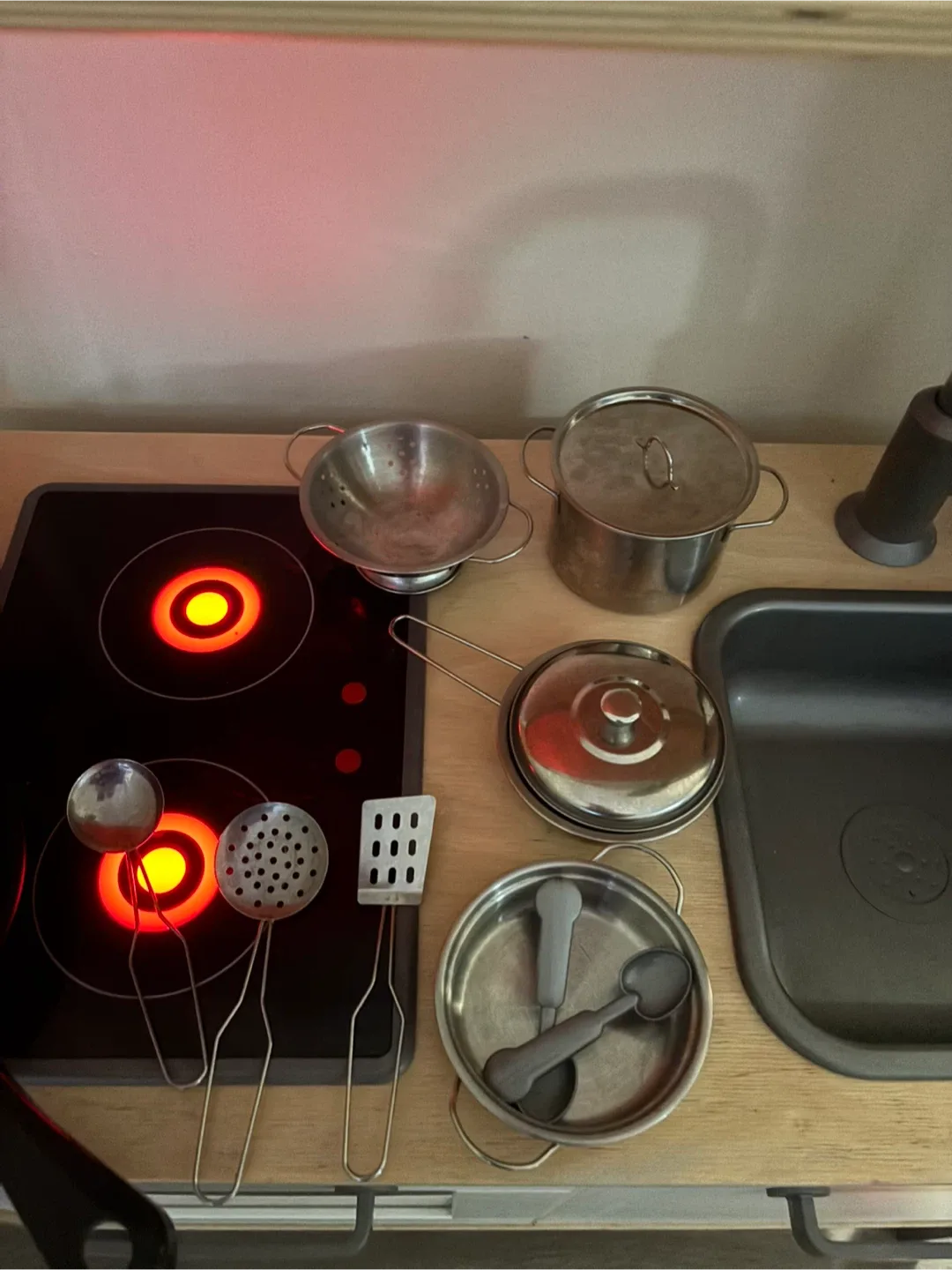 Kids Play Kitchen & Food Set image indicator(3)