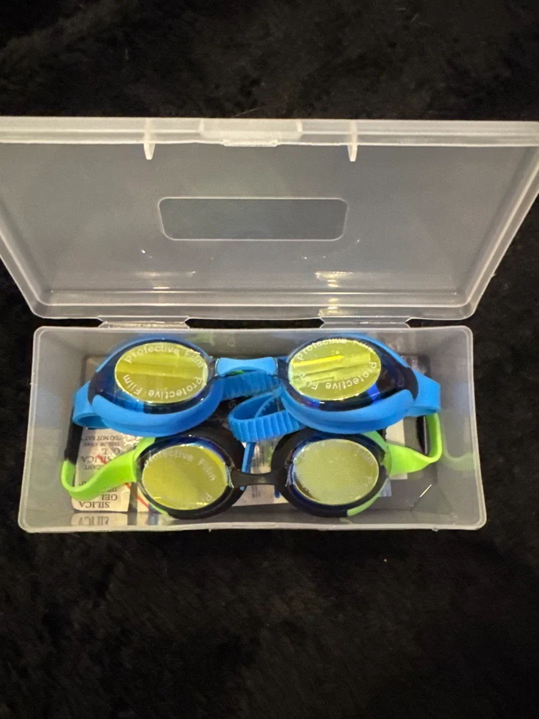 New Swimming Goggles - Blue & Green image indicator(2)