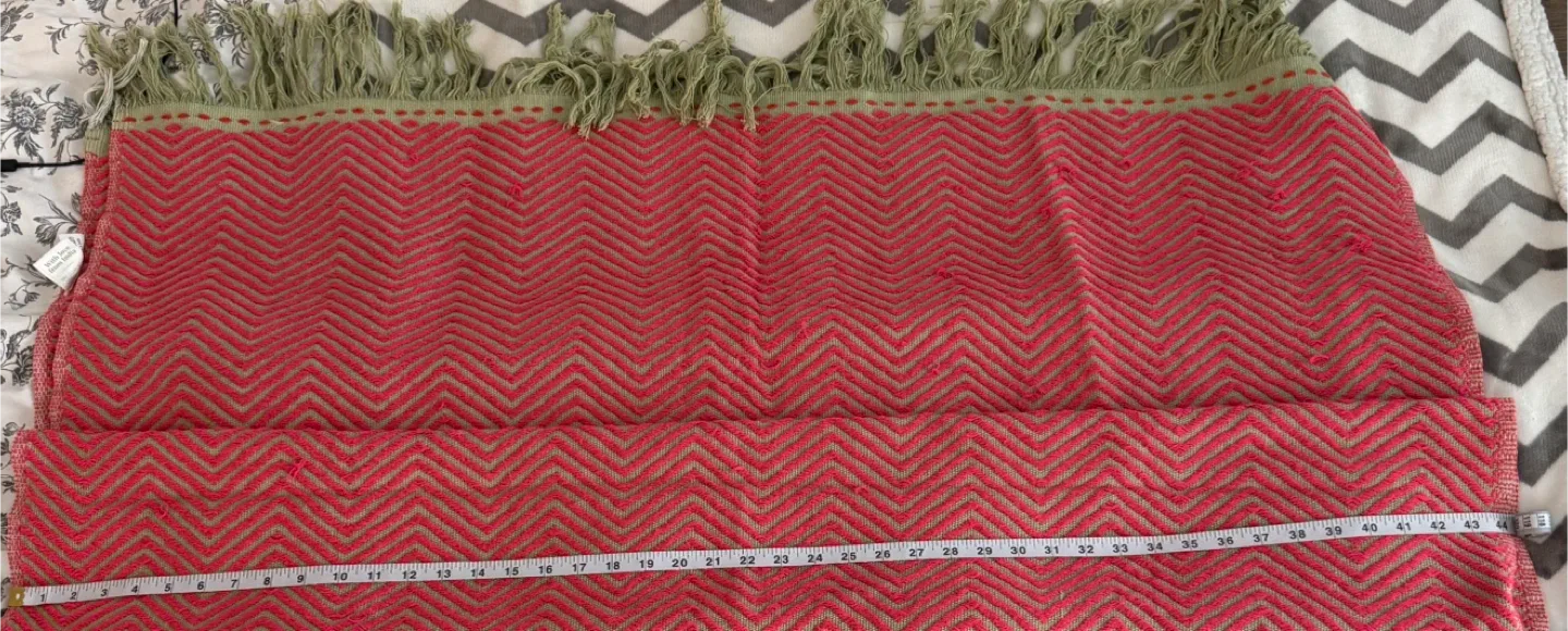 Artefact Cotton Throw Blanket - 60" x 43" image indicator(4)