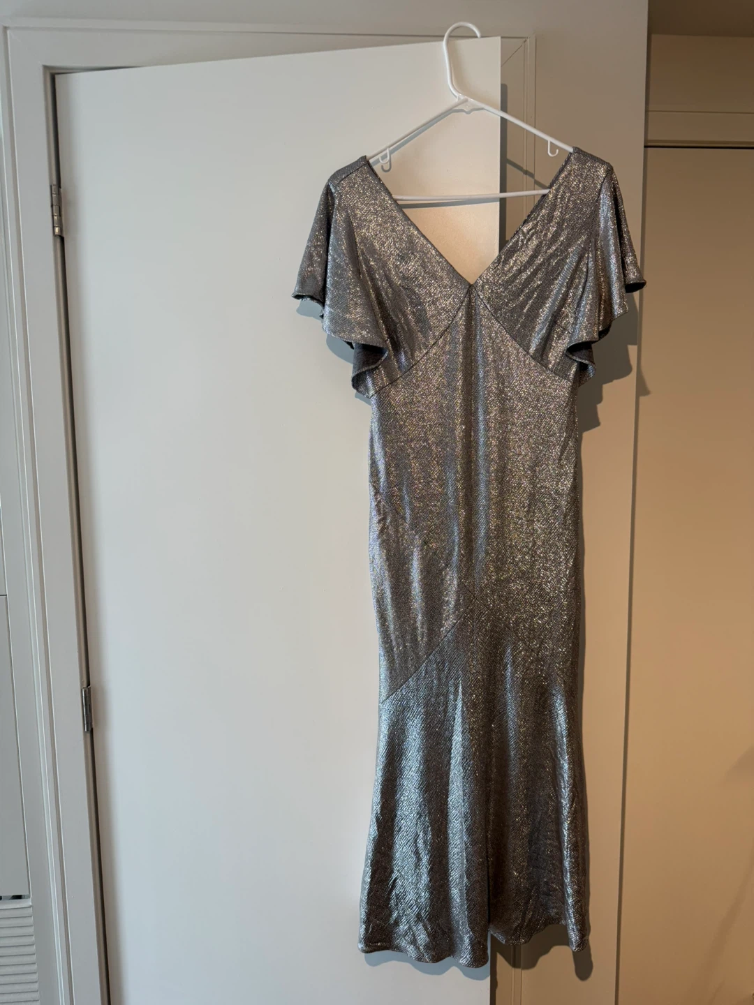 Silver Maxi Dress - photo 4