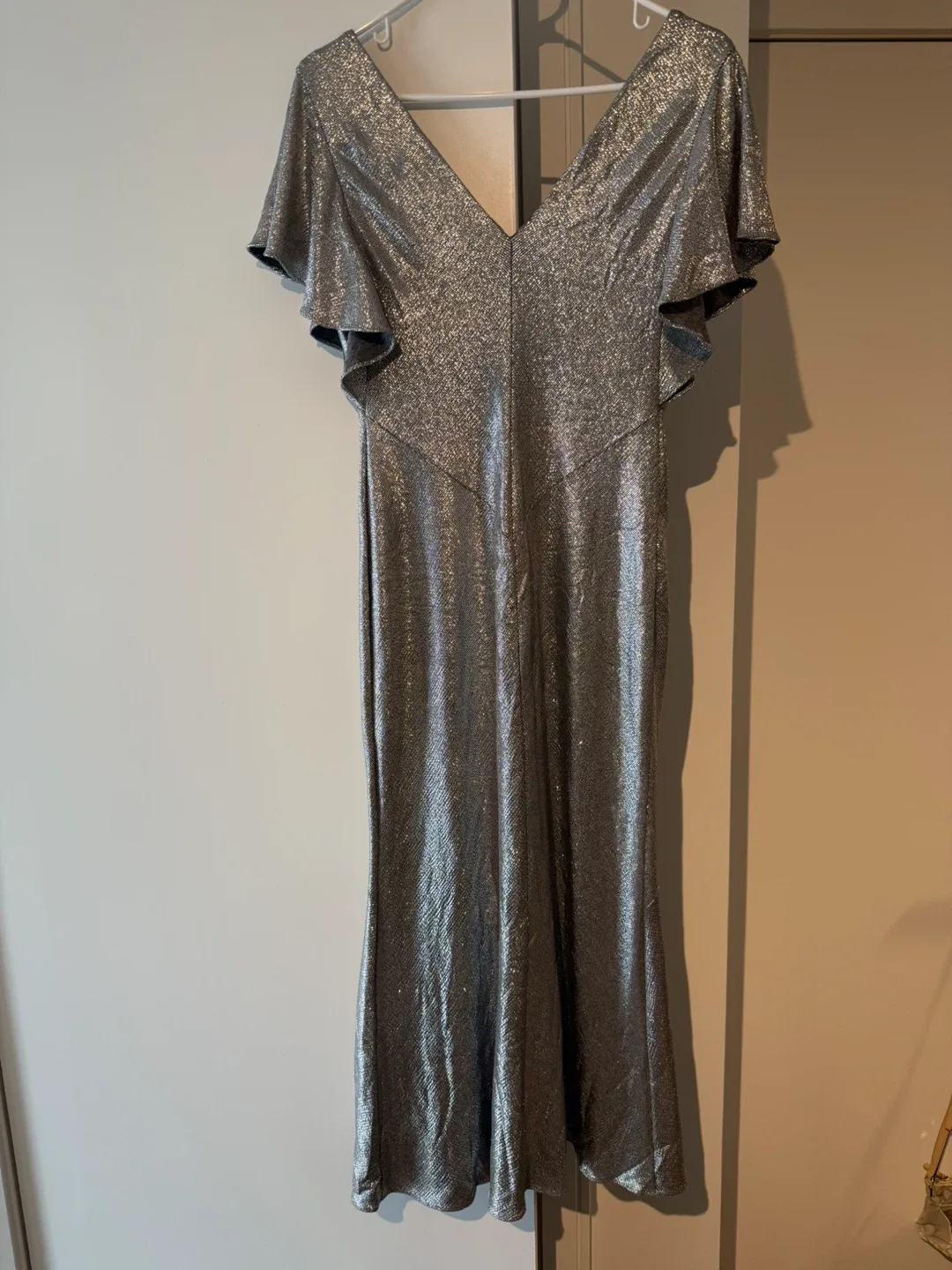 Silver Maxi Dress thumbnail