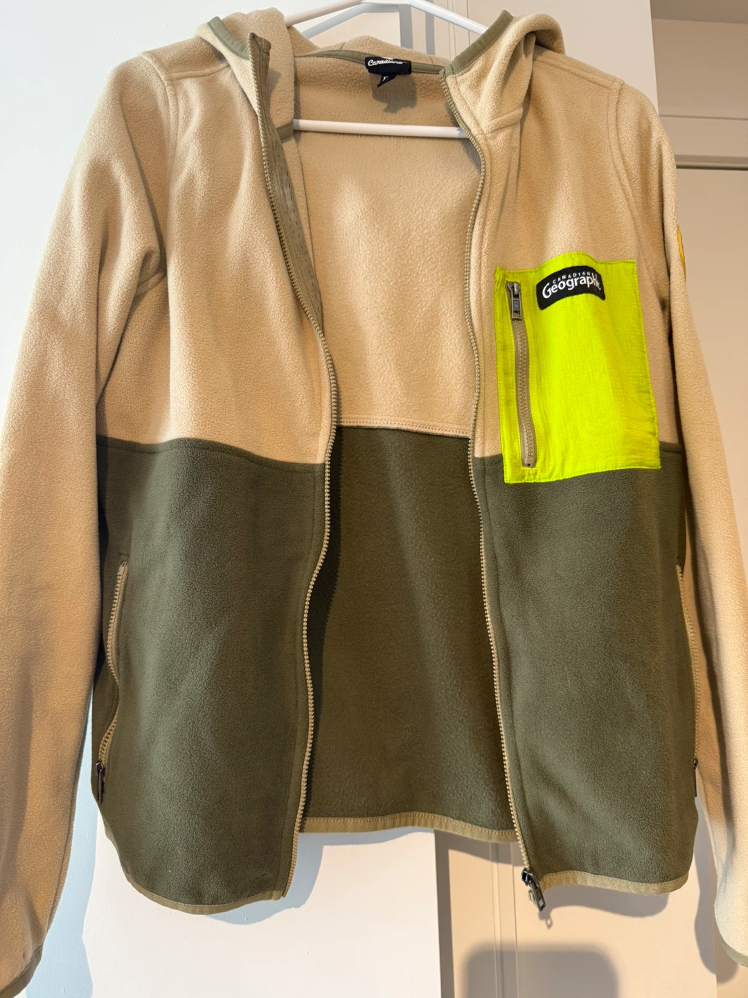 Canadian Geographic Fleece Zip-Up Hoodie