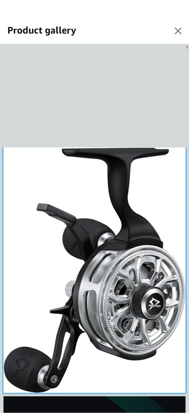 Ice Fishing Reel - CNC Machined Aluminum Alloy Spool thumbnail