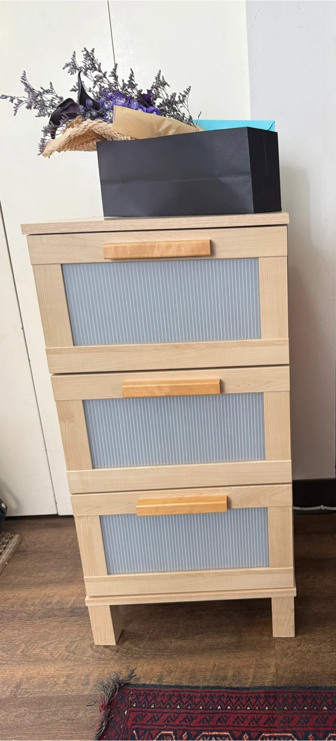 Ikea 3 drawers chest