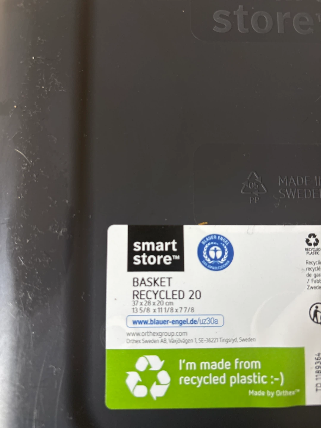 Smart Store Baskets - Gray/White - photo 4
