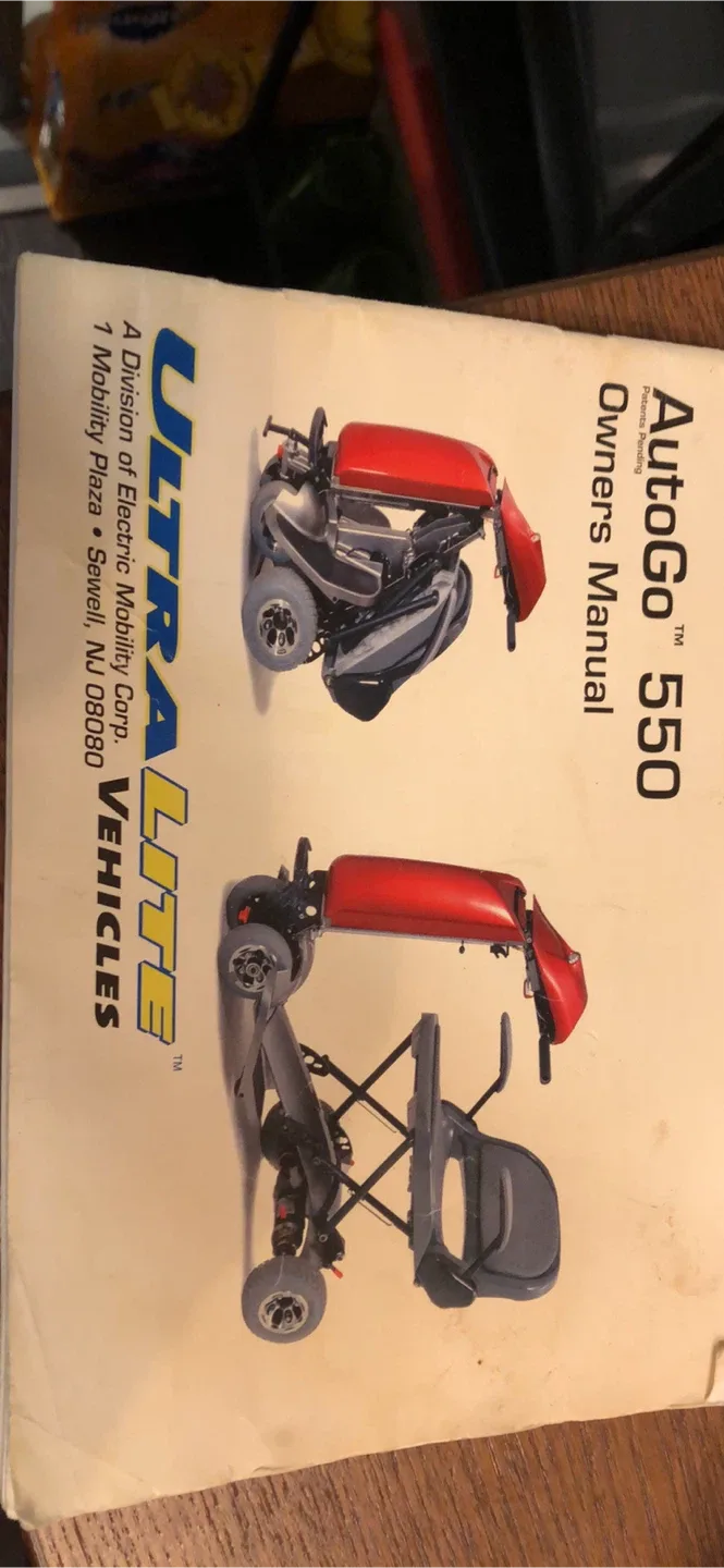 Ultra Lite AutoGo 550 Mobility Scooter image indicator(4)