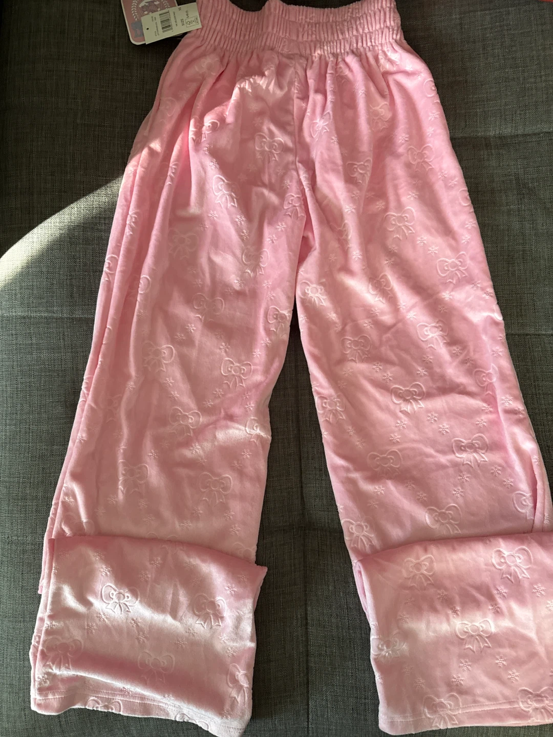 Hello Kitty Après Ski Pink Velour Pants - photo 2