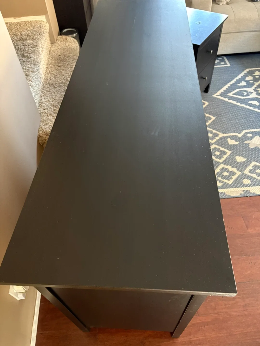 IKEA Hemnes Black Dresser & Nightstand Set image indicator(6)