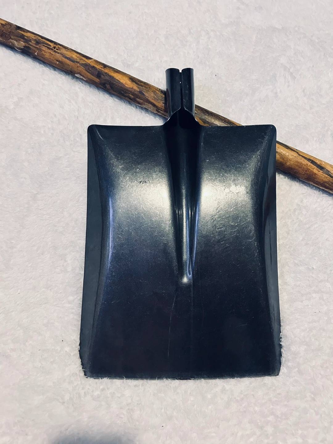 NEW Nueva Pala Metal Ash Shovel Wooden Handle - photo 3