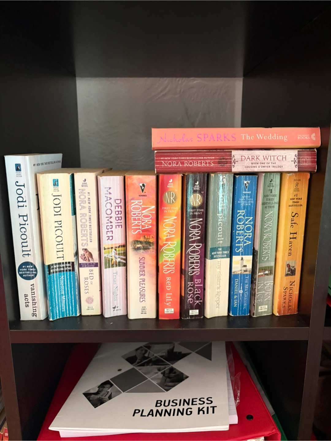 Mixed Lot of Novels: Roberts, Sparks, Picoult, Macomber
