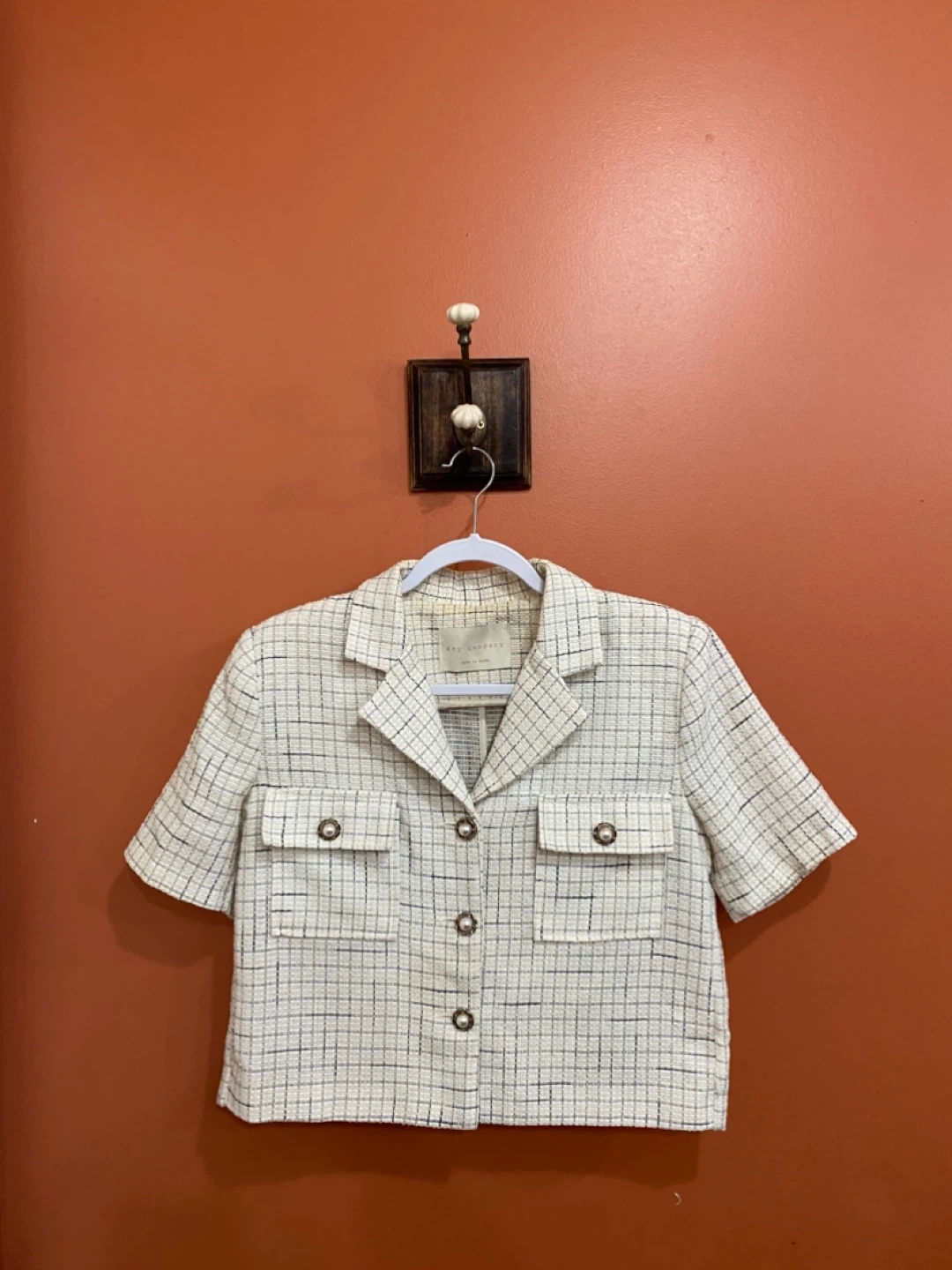 Say Company Tweed Cropped Jacket