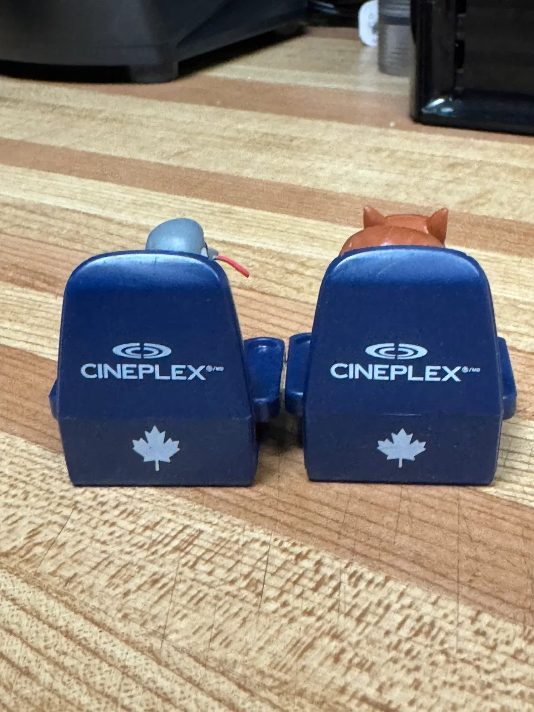 Cineplex Collectible Figures Duck and Squirrel FREE W/ PURCHASE image indicator(2)