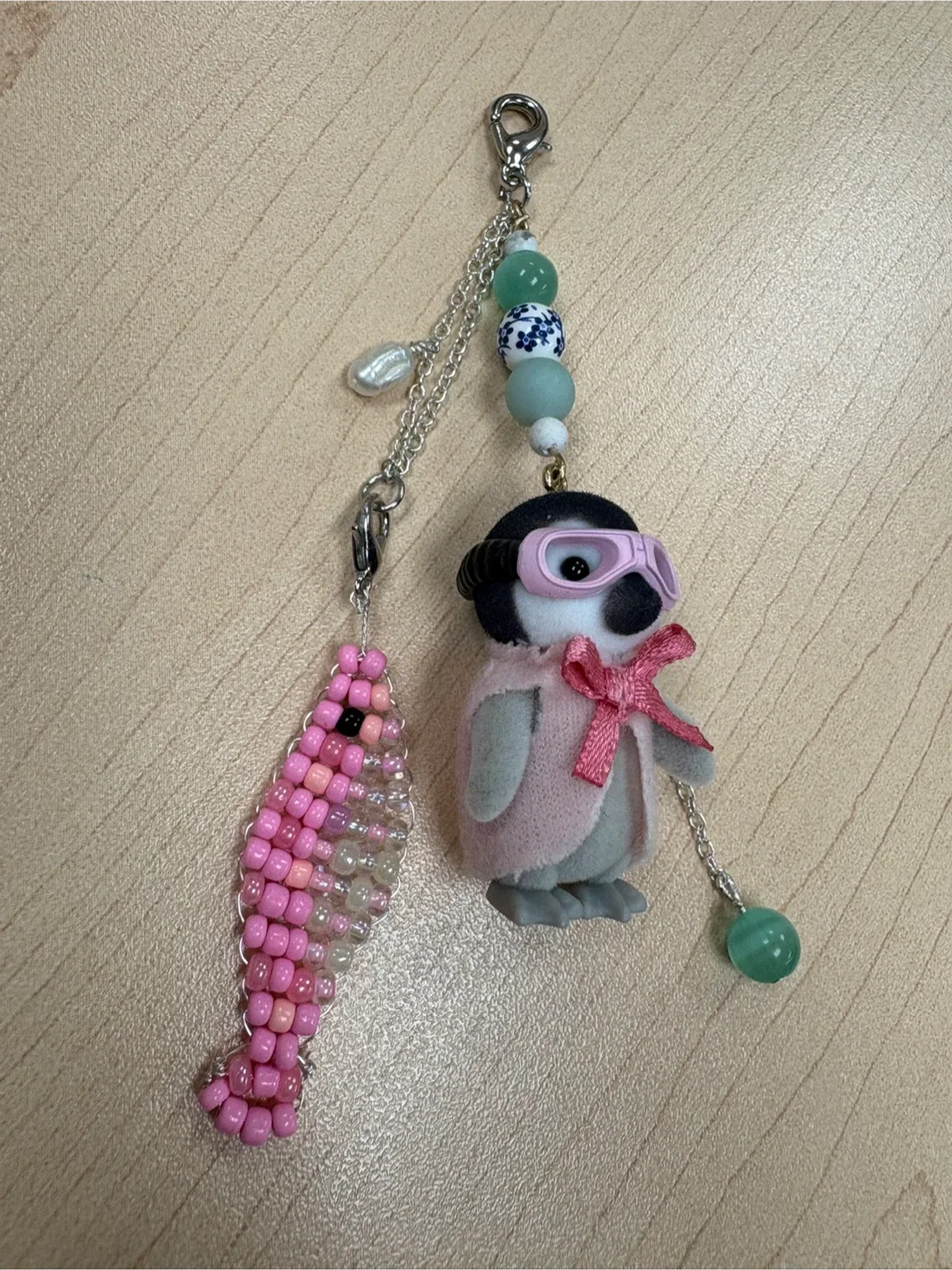 CALICO CRITTERS Custom Bag Charm Keychains! Penguin Baby image indicator(3)