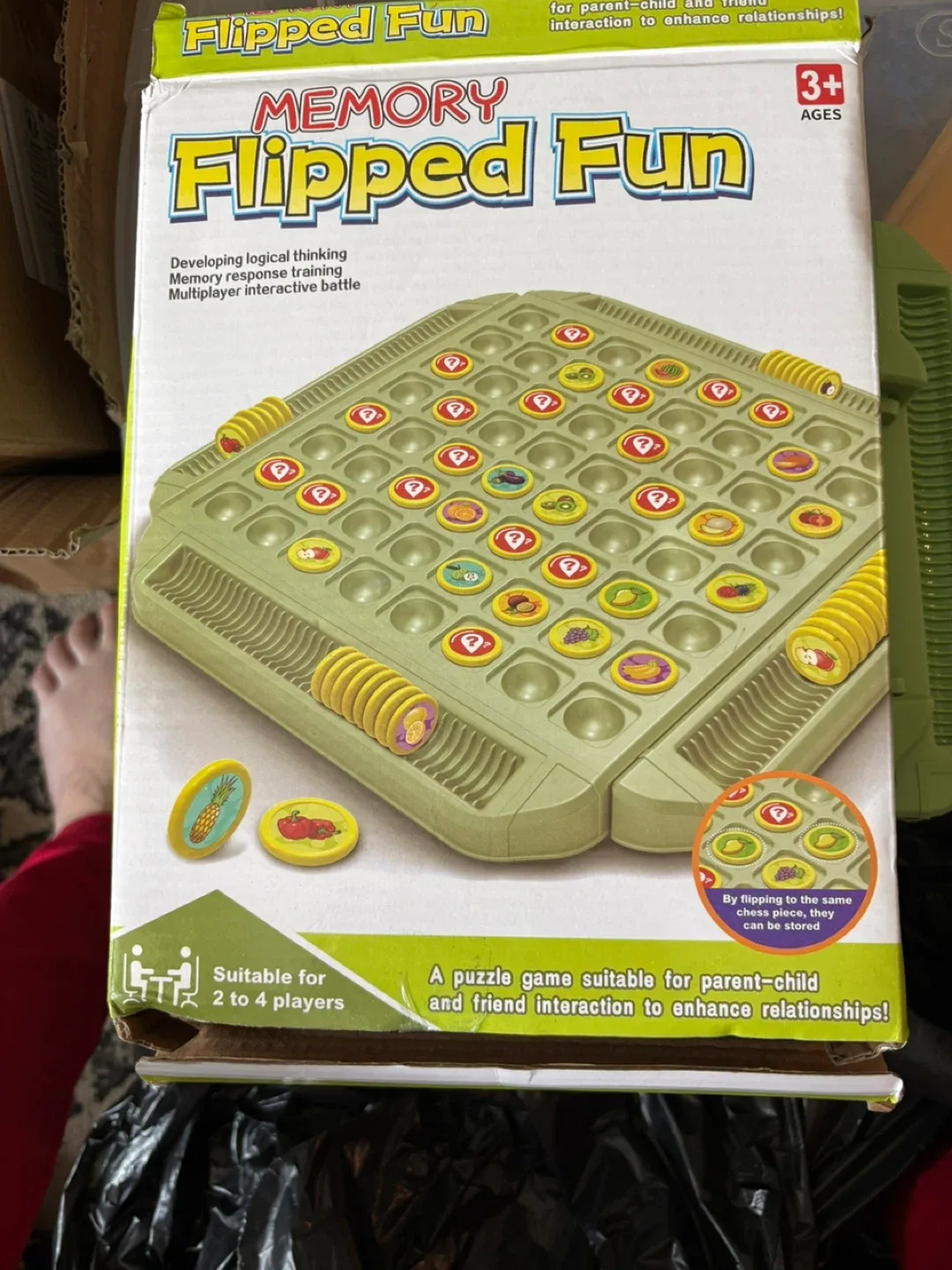 Flipped Fun Memory Game - Ages 3+ image indicator(2)