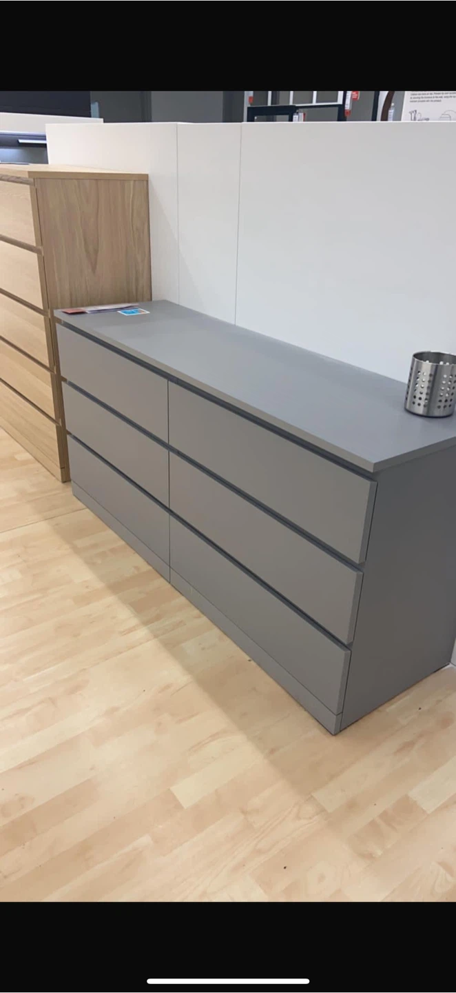 IKEA Hemnes Grey Dresser