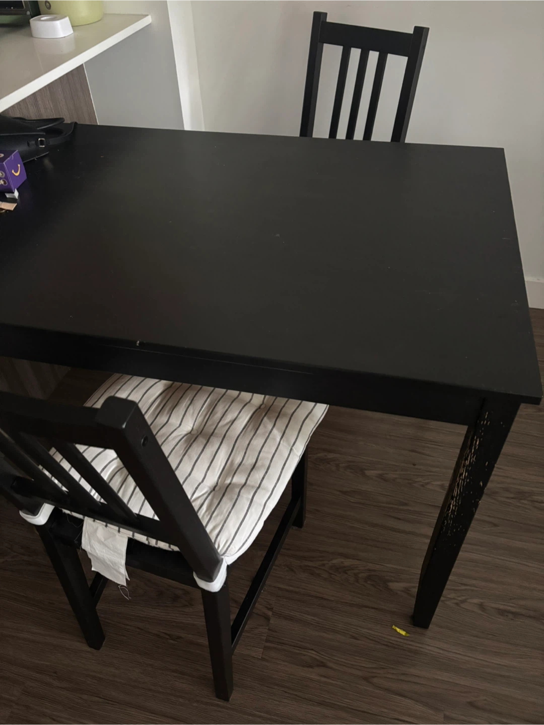 Dining table and 2 chairs