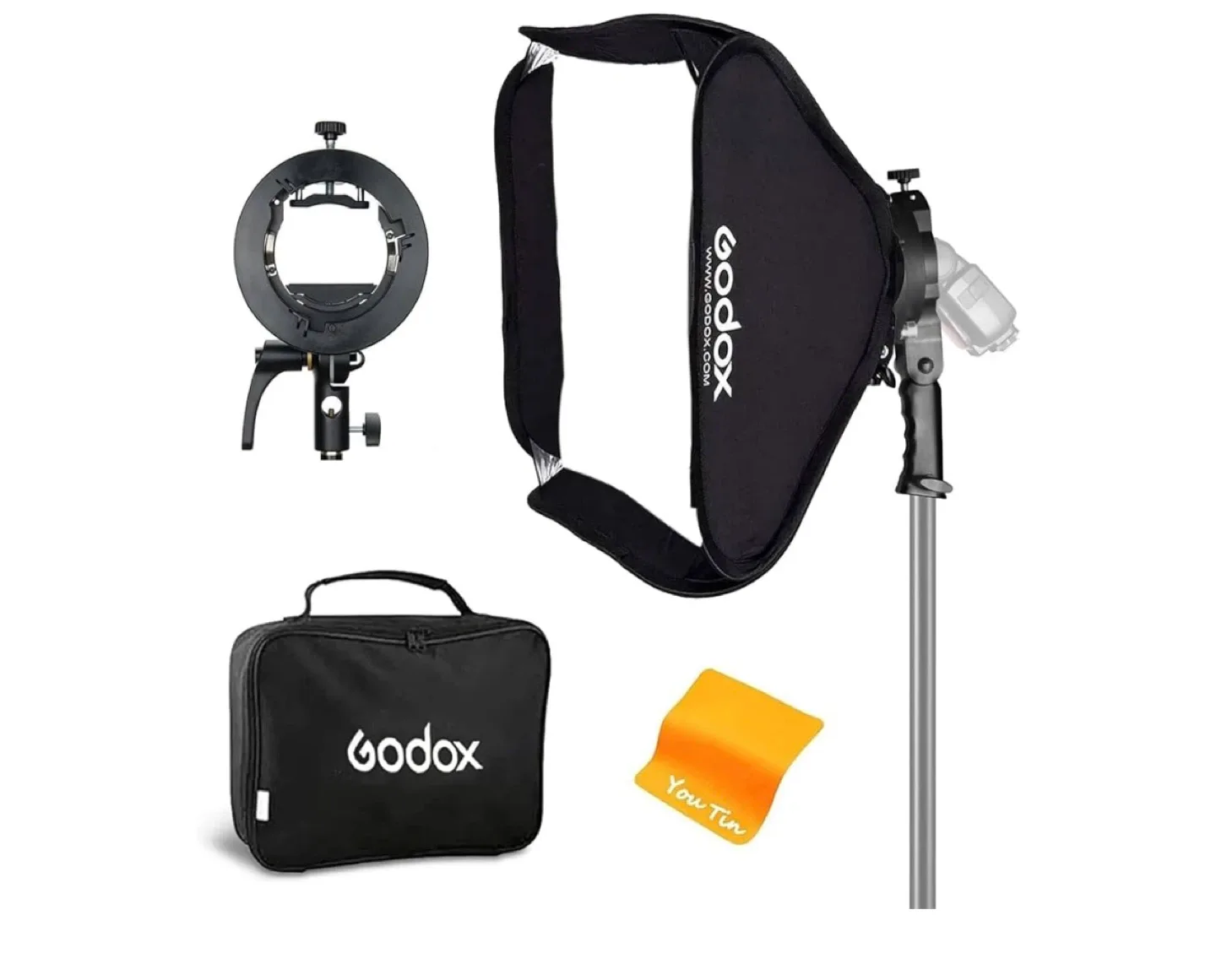 Godox Softbox with S-Type Speedlite Bracket, Bowens Mount thumbnail