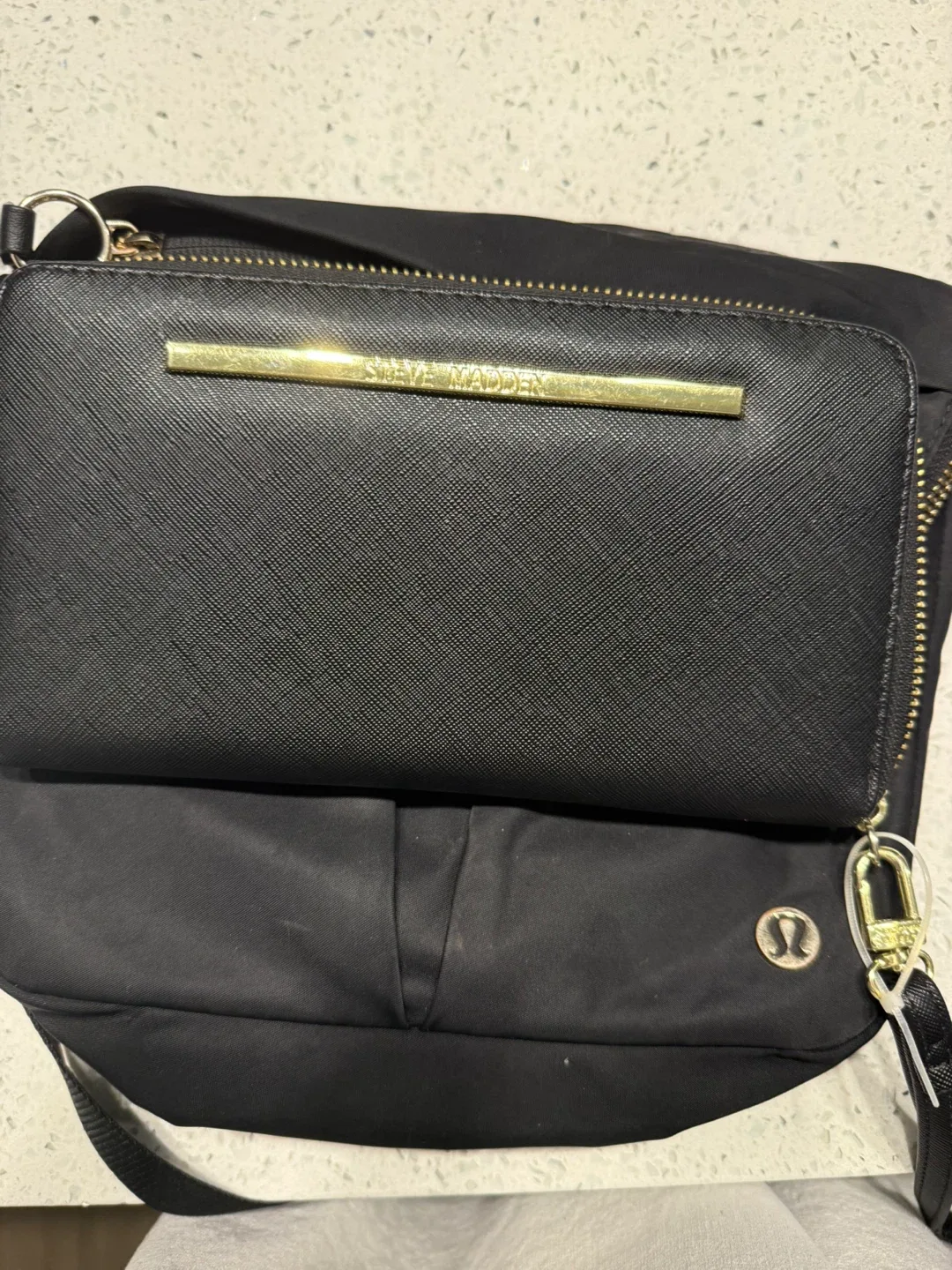 Steve Madden Black Wallet thumbnail