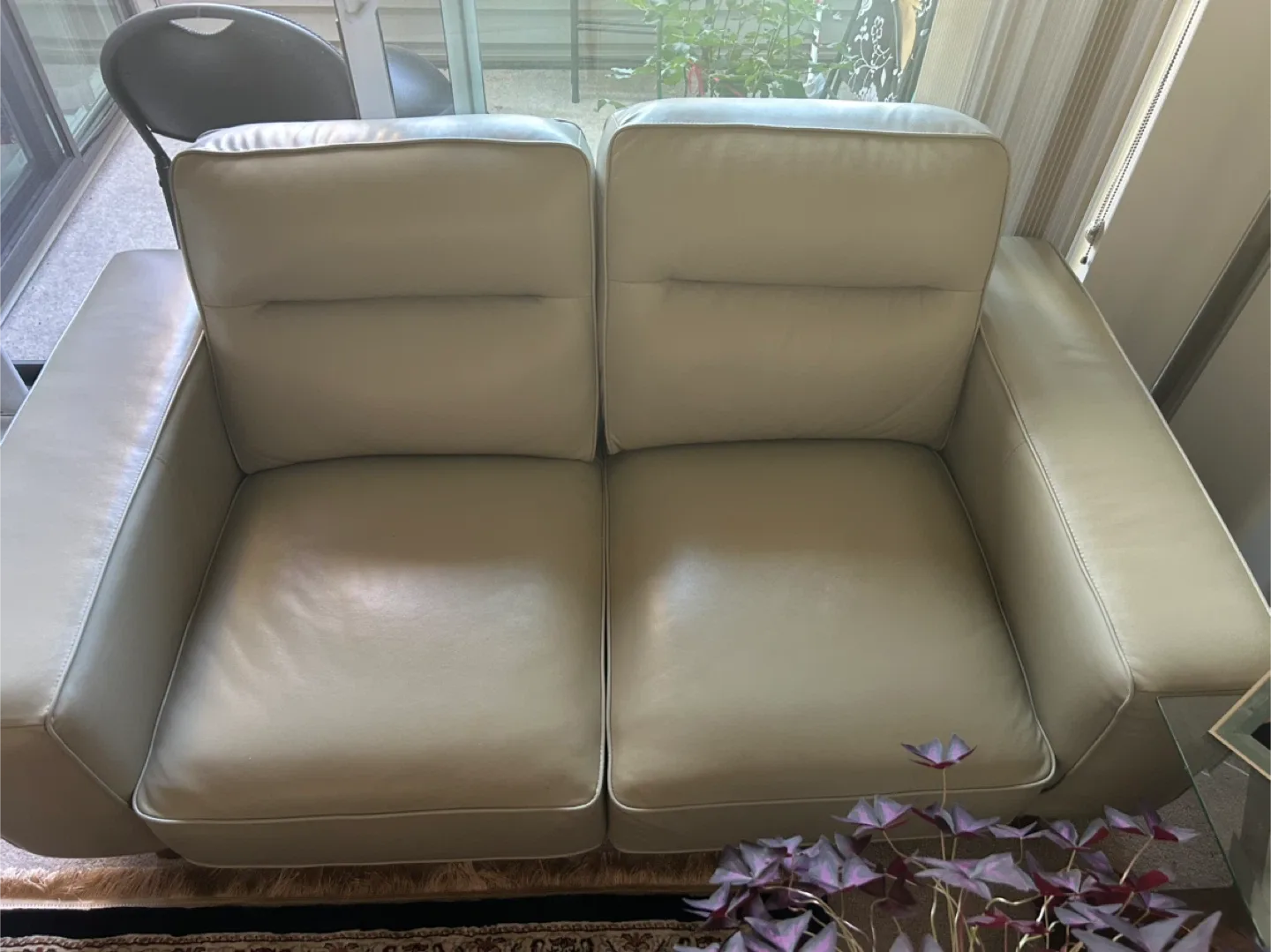 Leather Sofa - Light Beige image indicator(2)