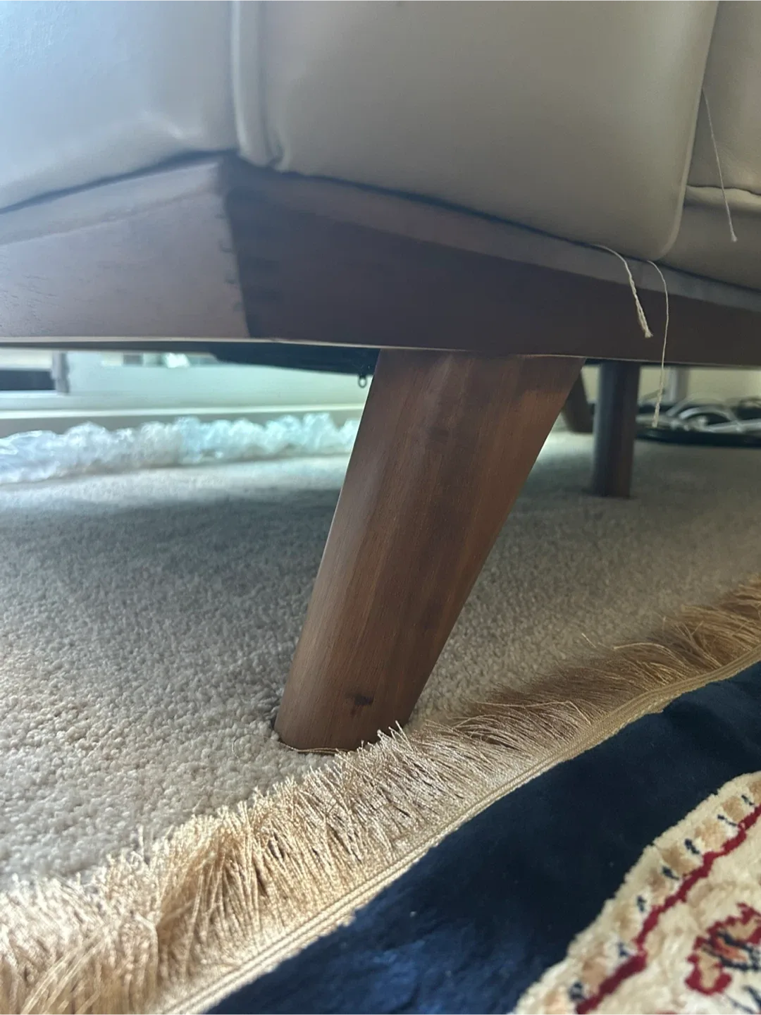 Leather Sofa - Light Beige image indicator(6)