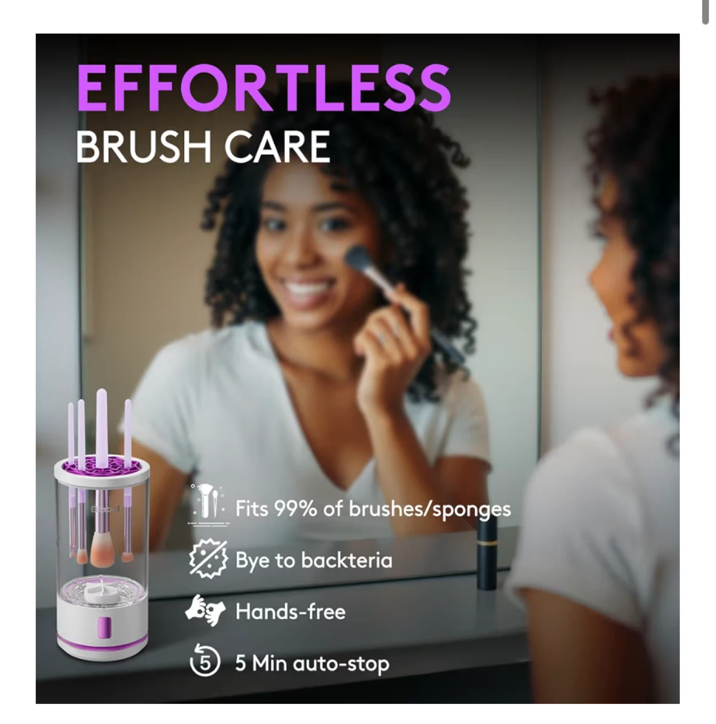 Eitabel Electric Makeup Brush Cleaner - NEW - photo 2