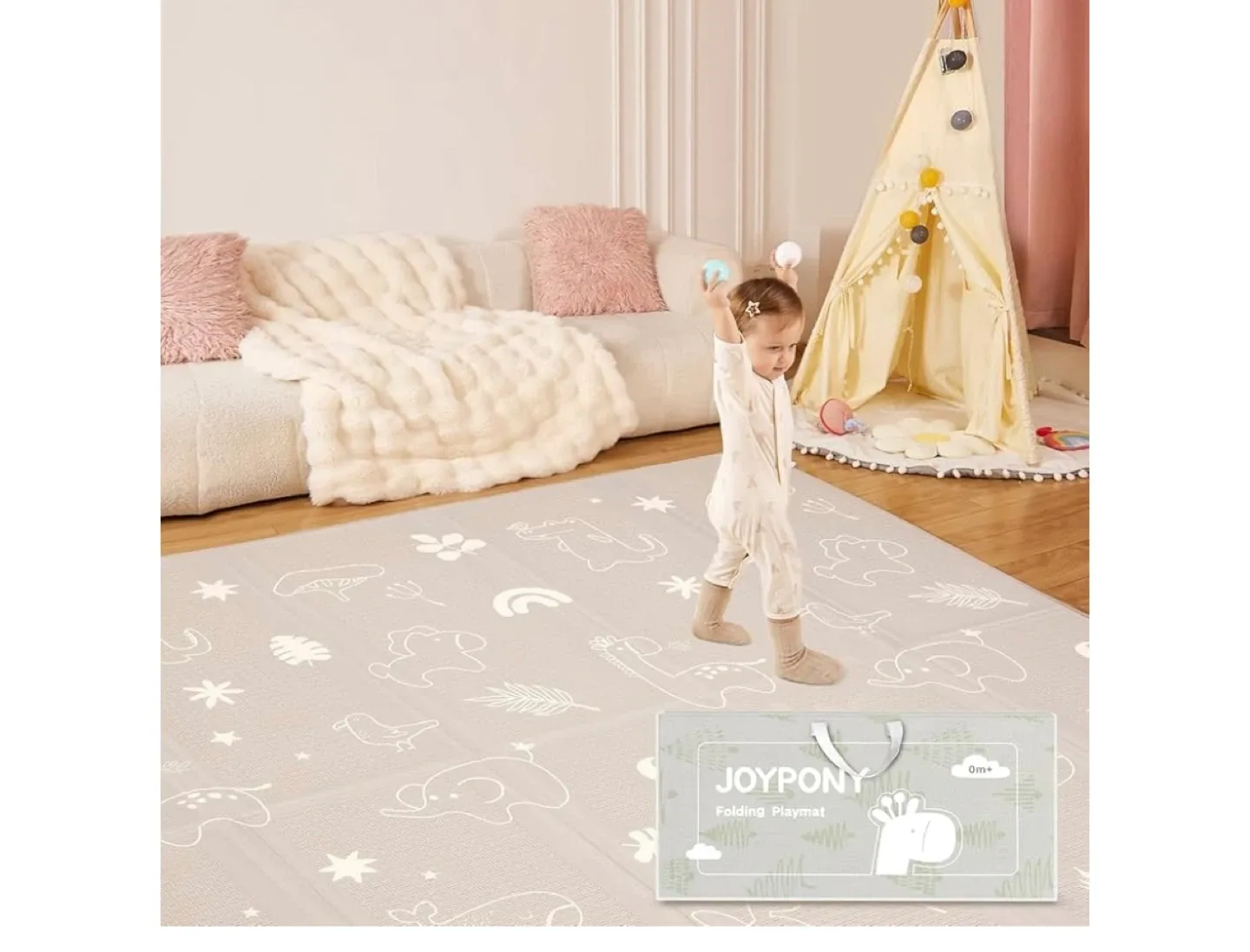 Joypony Folding Playmat - Great Condition! thumbnail