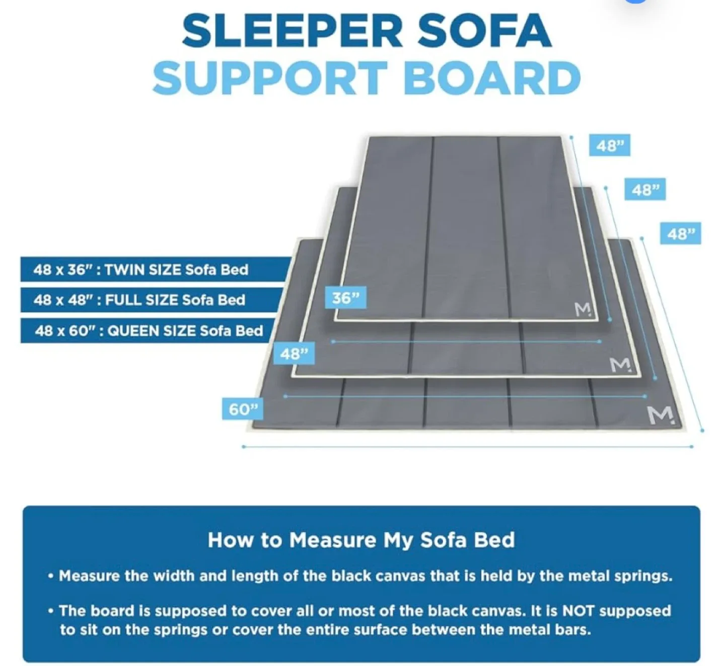 Meliusly Flex Sleeper Sofa Support Board (Queen) image indicator(4)