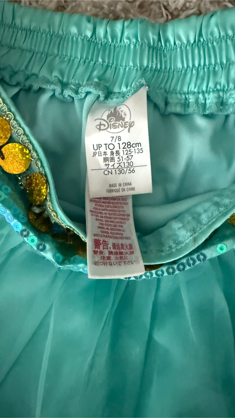 Halloween Costume Disney Jasmine Costume - Size 7/8 - photo 4