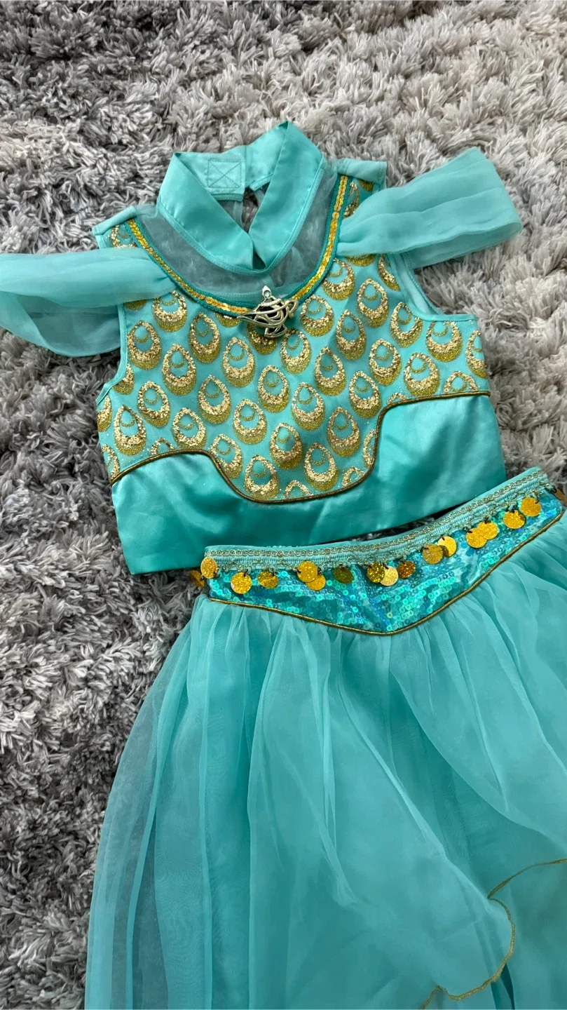 Halloween Costume Disney Jasmine Costume - Size 7/8 image indicator(6)