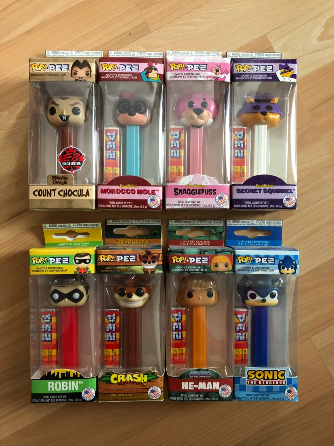 Collectable Pez $10 each firm